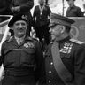 Les maréchaux Montgomery et Joukov à Berlin en 1945
